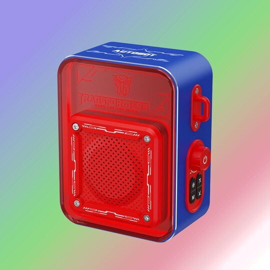 RAHEEV; Transformers Y02 Bluetooth Speaker Red Yellow with 5W Power and Deep Bass Sound; Category:Party Speakers & Karaoke; Image:1